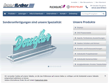Tablet Screenshot of hans-fischer.de